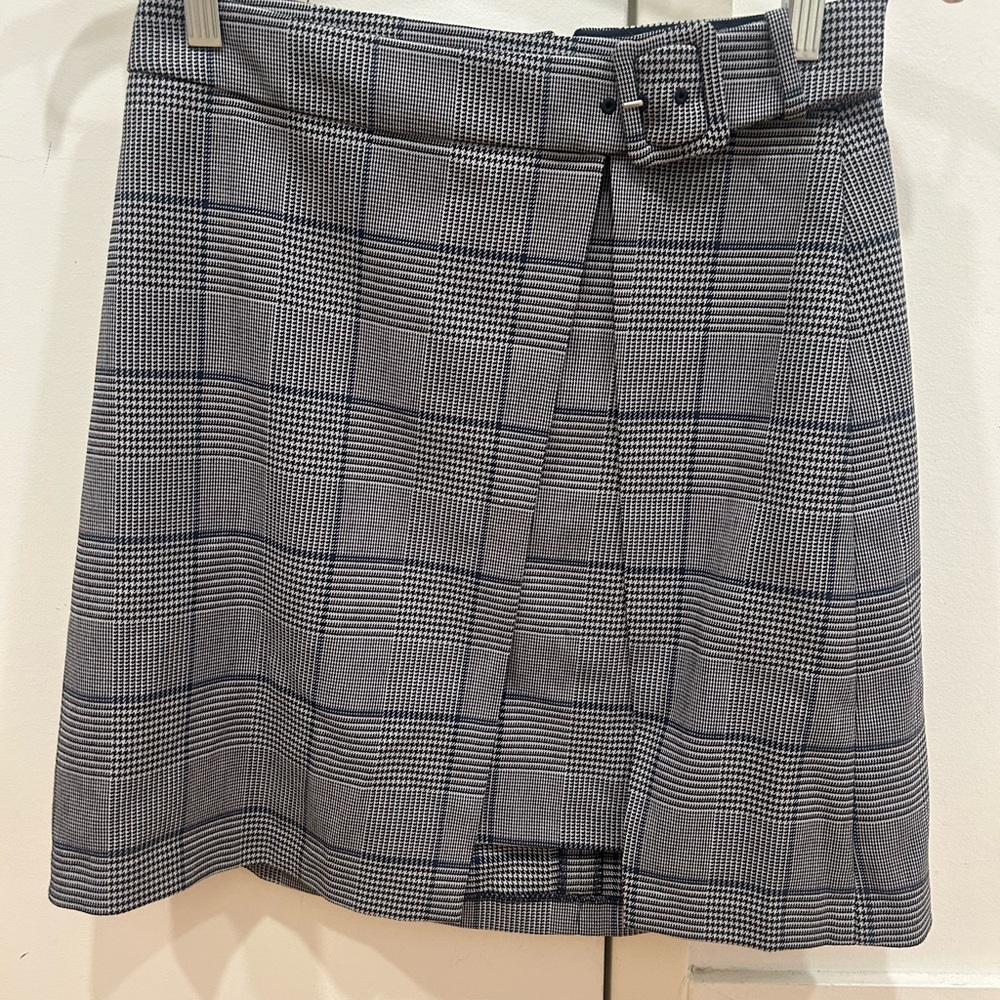 Club Monaco plaid pencil skirt
